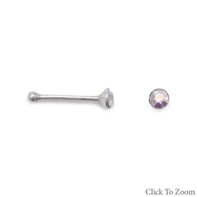 Clear Crystal Nose Studs