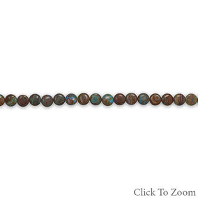 Strand of Aqua Terra Jasper Beads