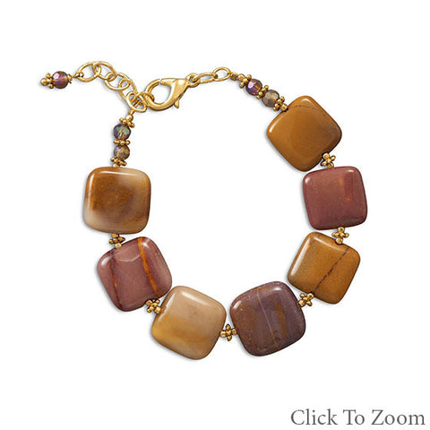 Fall Jasper Fashion Bracelet