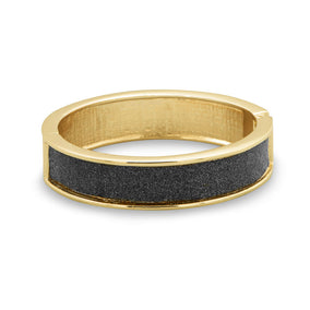 Charcoal Sparkle Fashion Bangle Bracelet