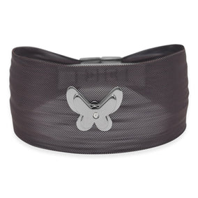 Adorable Chocolate Tone Stainless Steel Mesh Bracelet with Butterfly