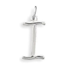 Polished "I" Fashion Pendant