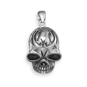 Stainless Steel Skull Pendant