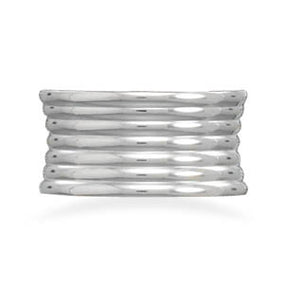 Concave Stainless Steel Ring