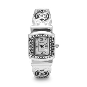 Ornate Fashion Cuff Watch