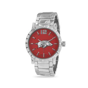 Collegiate Licensed University of Arkansas Men's Fashion Watch