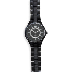 Men's Black Metal Fashion Watch