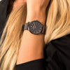 Gunmetal Tone Mesh Fashion Watch