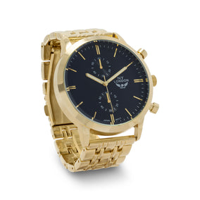 Gold Tone Men's Fashion Watch