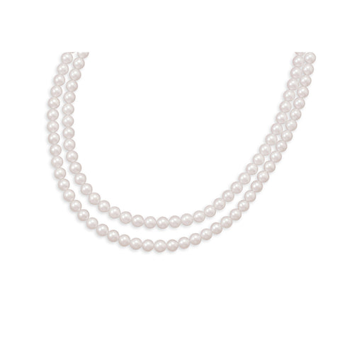 Double Strand A Grade Akoya Pearl Necklace