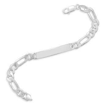 9" Figaro 220 ID Bracelet