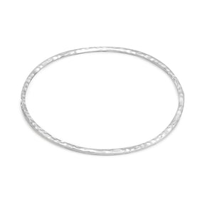 Hammered Bangle Bracelet