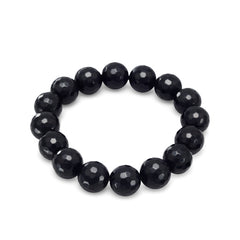 Faceted Black Onyx Bracelet
