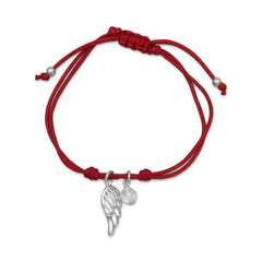 Multicharm Adjustable Cord Bracelet