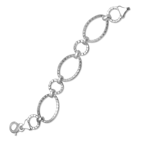 7" Textured Link Bracelet