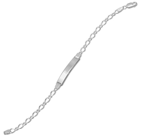 6" Rombo Chain ID Bracelet