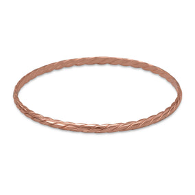Copper Twist Bangle