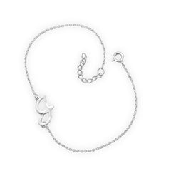 Rhodium Plated Script 