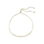 14 Karat Gold Plated Bar Slide Bracelet