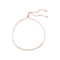 14 Karat Rose Gold Plated Bar Friendship Bolo Bracelet