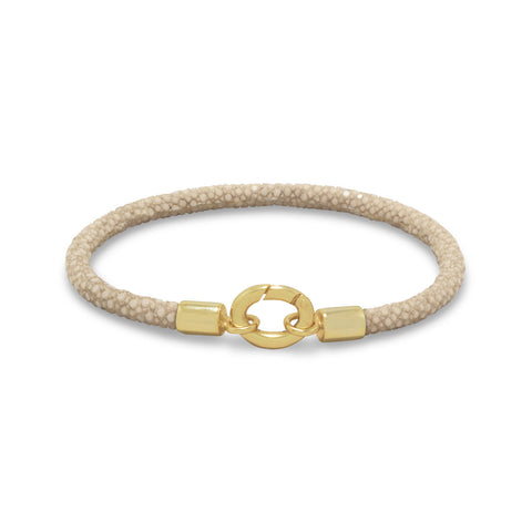 Tan Stingray Bracelet