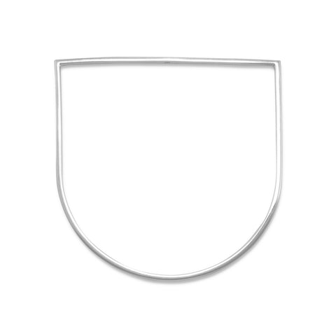 Thin Arch Bangle Bracelet