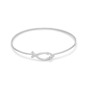 Bangle with Ichthys Design