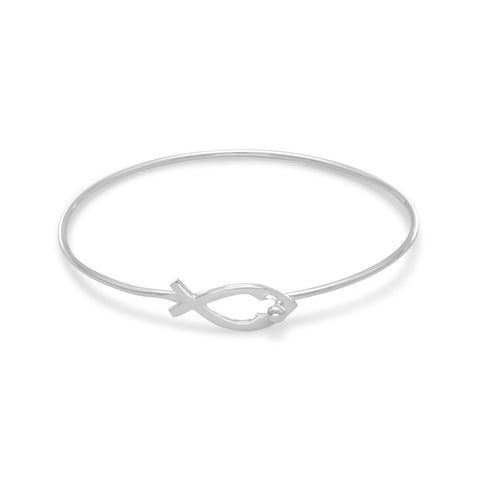Bangle with Ichthys Design