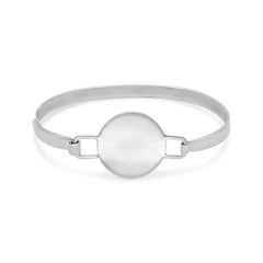 Round Engravable Tag Bangle