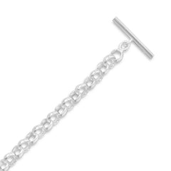 Large Rolo Toggle Necklace