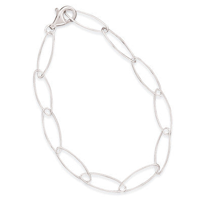 7" Marquise Link Bracelet