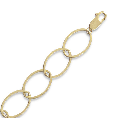 14/20 Gold Filled Marquise Shape Link Chain