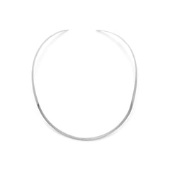 3mm Polished Open Back Collar