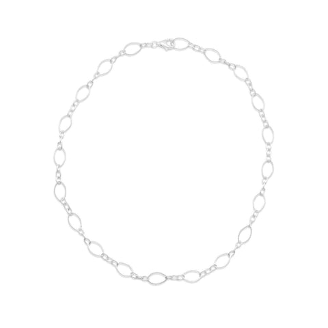 16" Twist and Polished Link Chain Necklace