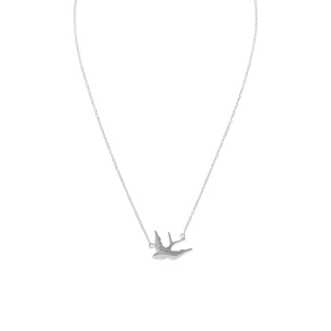 17" Soaring Swallow Necklace