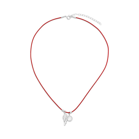16"+2" Multicharm Cord Necklace