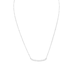 Faceted Clear Quartz Bead Necklace - April Birthstone