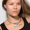 Ornate Larimar Collar