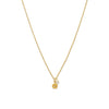 14 Karat Gold Plated Crown Charm Necklace