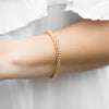 14 Karat Gold Plated Coreana Chain Bracelet