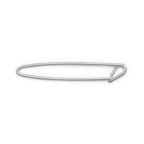 1.75" Sterling Silver Charm Pin