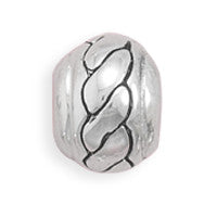 Bead with Rope Design