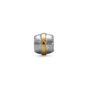 Two Tone Barrel Shape Bead