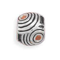 Circle Pattern with CZ Bead