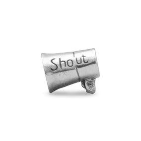 Shout Megaphone Bead