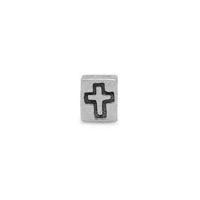 Square Bead with Cross