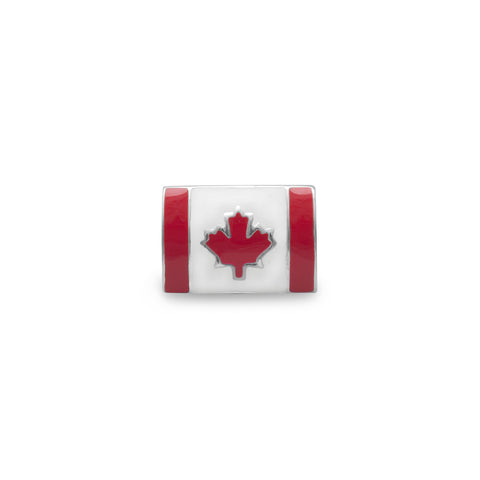 Canadian Flag Bead