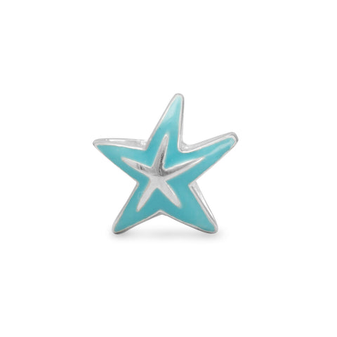 Blue Starfish Bead