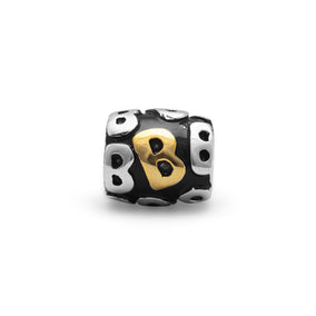 Two Tone "B" Bead