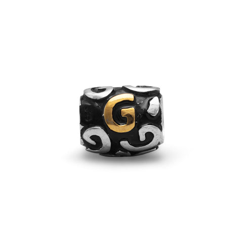Two Tone "G" Bead